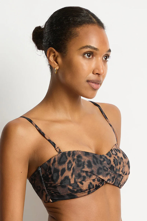 Sea Level Savanna Twist Bandeau