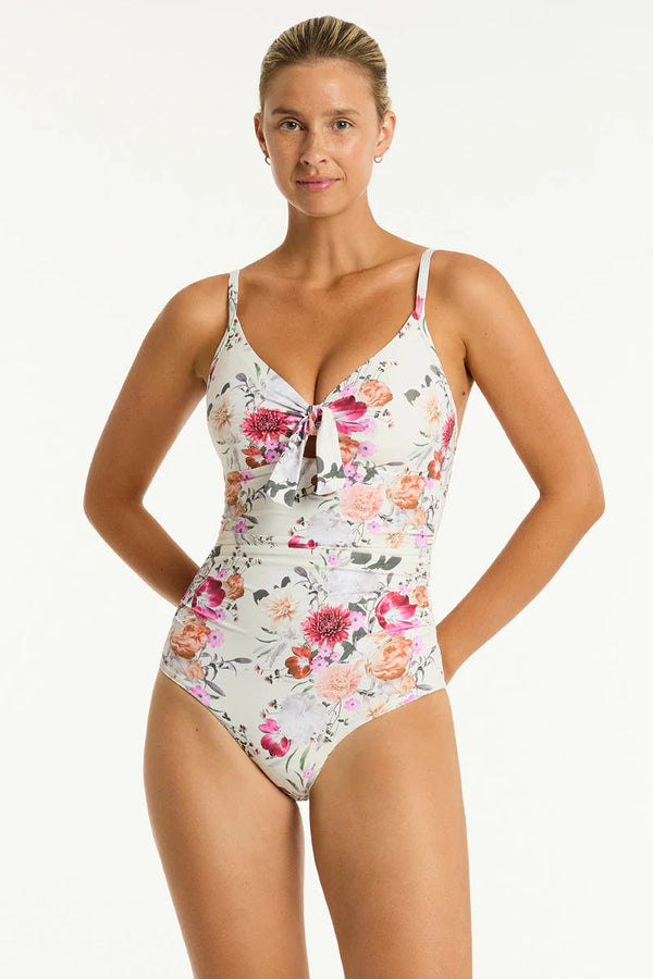 Sea Level Belle Tie Front DD/E One Piece