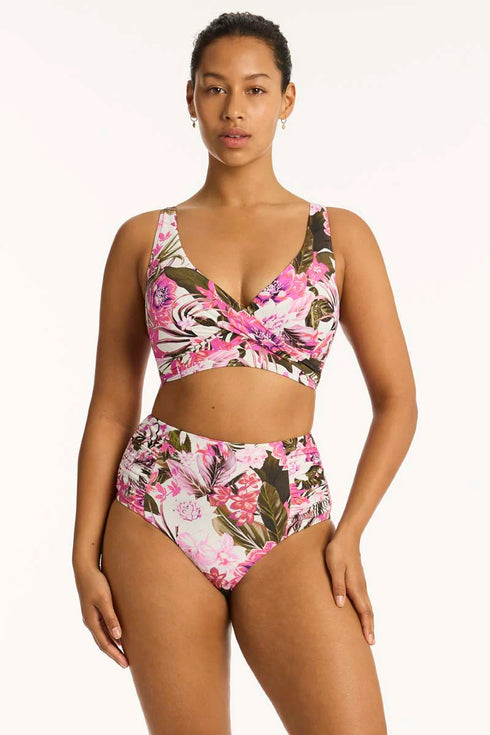 Sea Level Isla Cross Front Bra Top