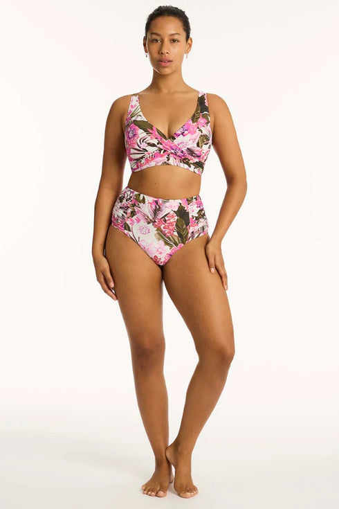 Sea Level Isla Cross Front Bra Top