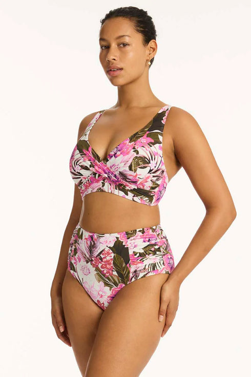 Sea Level Isla Cross Front Bra Top