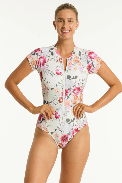 Sea Level Belle Short Sleeve One Piece