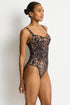 Sea Level Savanna Twist Front One Piece
