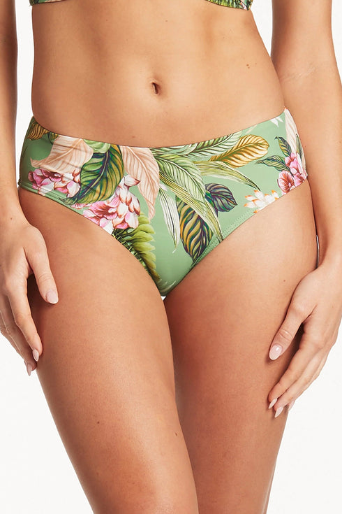 Sea Level Lost Paradise Mid Bikini Pant