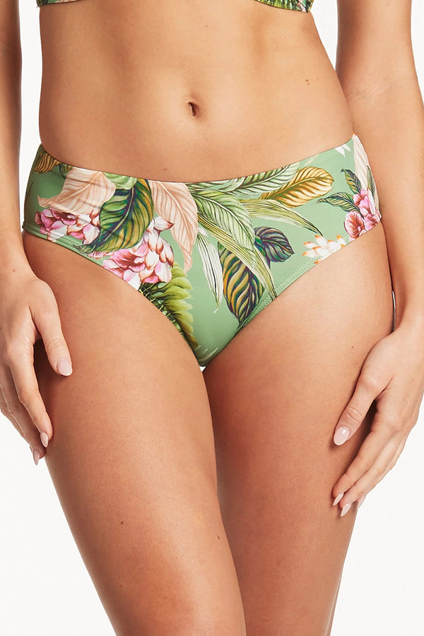 Sea Level Lost Paradise Mid Bikini Pant