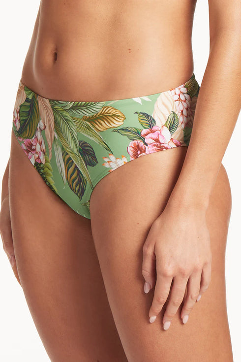Sea Level Lost Paradise Mid Bikini Pant