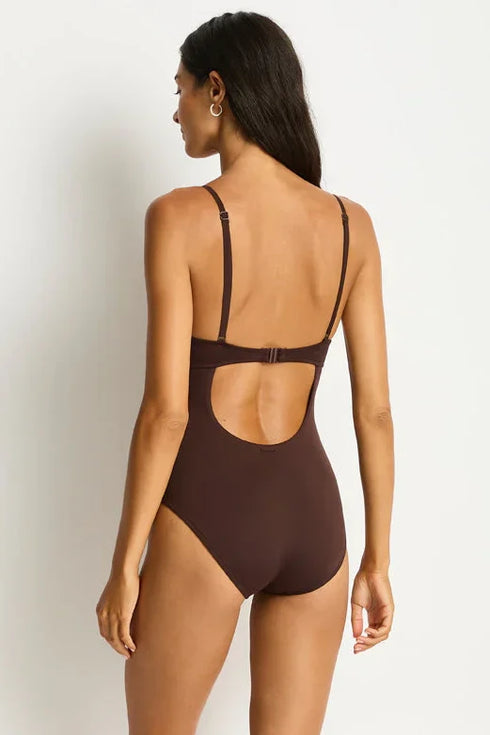 Sea Level Mythos Balconette Bra One Piece