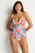 Sea Level Coco Island Wrap Front Dd/e Cup One Piece