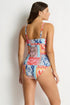 Sea Level Coco Island Wrap Front Dd/e Cup One Piece