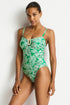 Sea Level Palmera U Bar Bandeau One Piece
