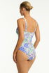 Sea Level Malay Cross Front One Piece