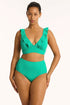 Sea Level Capri Frill Bra Top