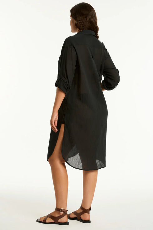 Sea Level Stella Salt Long Cover Up