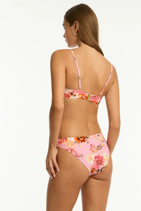 Sea Level Rosewood Balconette Bra Top