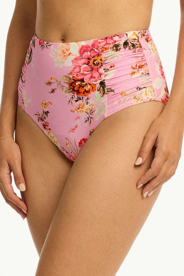 Sea Level Rosewood High Waist Bottom