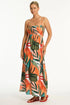 Sea Level Tropaluxe Cutaway Bandeau Dress