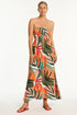 Sea Level Tropaluxe Cutaway Bandeau Dress