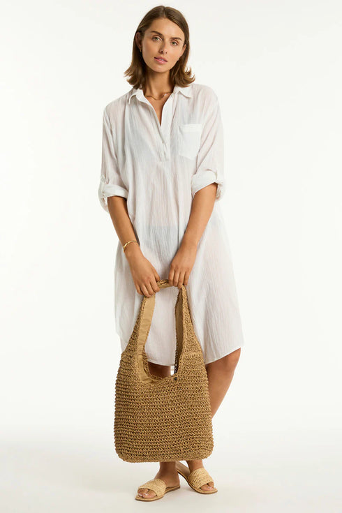 Sea Level Stella Salt Long Cover Up