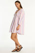 Sea Level Boho Stripe Short Dress