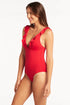 Sea Level Essentials Frill One Piece