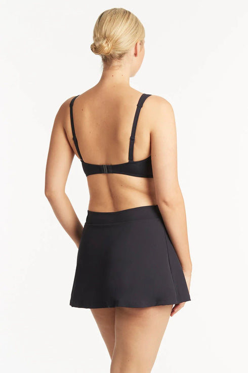 Sea Level Essentials Cross Front Bra Top