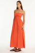 Sea Level Sunset Bandeau Dress