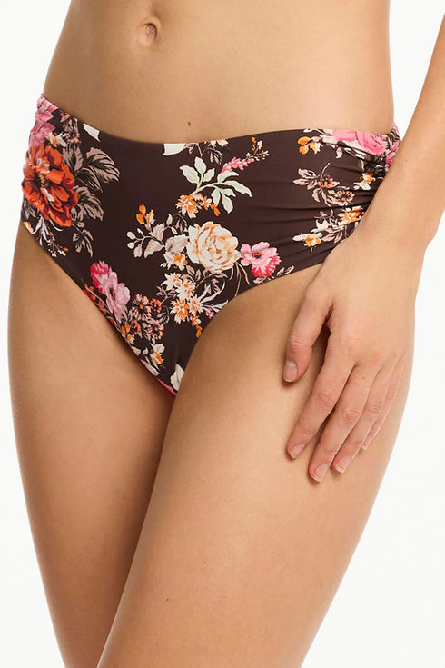 Sea Level Rosewood Mid Drawstring Bottom