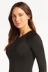 Sea Level Essentials Long Sleeved One Piece