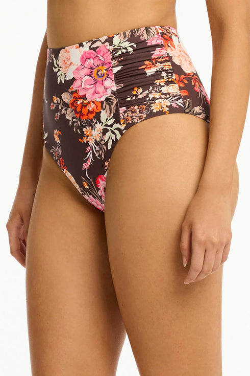 Sea Level Rosewood High Waist Bottom