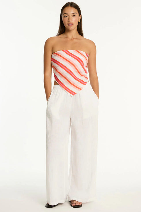 Sea Level West Coast Scarf Crop Top