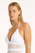 Sea Level Drift Longline Halter One Piece