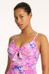 Sea Level Fiesta Tie Front DD/E One Piece