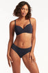 Sea Level Eco Essentials Cross Front Moulded Cup Bra