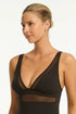 Sea Level Eclipse Lingline Tankini Top
