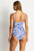 Sea Level Palmera Cross Front One Piece