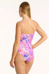Sea Level Fiesta Square Neck Bralette One Piece