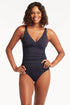 Sea Level Essentials Cross Front One Piece