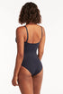 Sea Level Essentials Cross Front One Piece