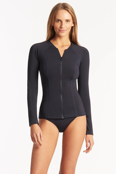 Sea Level Eco Essentials Long Sleeve Rash Vest