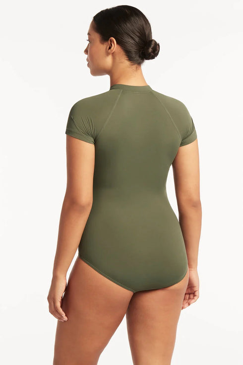 Sea Level Eco Essentials Short Sleeve One Piece