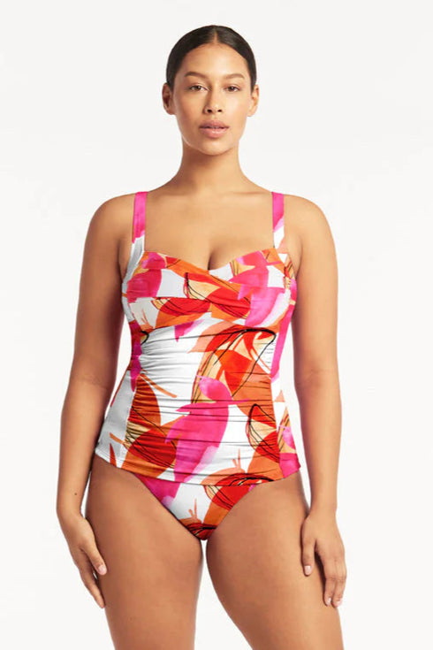 Sea Level Sublime Twist Front Tank Top