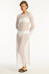 Sea Level Surf Mesh Long Dress