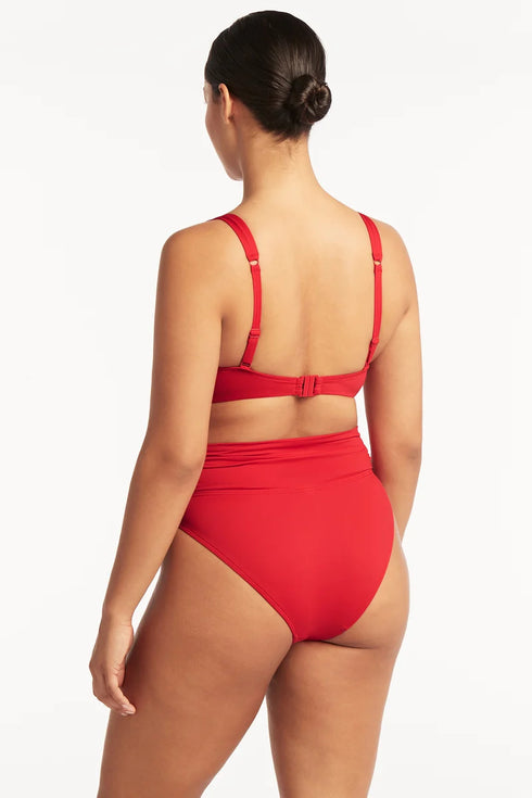 Sea Level Essentials Wrap High Waist Pant