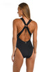 Sunshine 79 Solids Keyhole V-Plunge One Piece