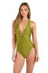 Sunshine 79 Solids V-Plunge One Piece