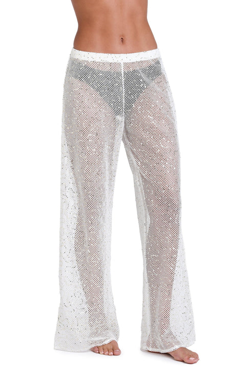 Sunshine 79 Shine Crochet Covers Beach Pant