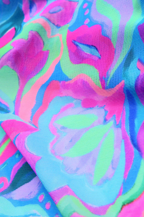 Sunshine 79 Swirltopia Pull-On Short Skirt