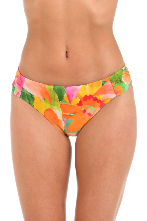 Sunshine 79 Utopia Garden Shirred Side Bikini Bottom