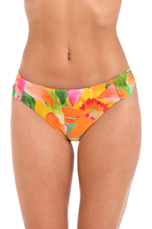 Sunshine 79 Utopia Garden Shirred Side Bikini Bottom