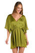 Sunshine 79 Radiance Crinkle Covers V-Neck Tunic